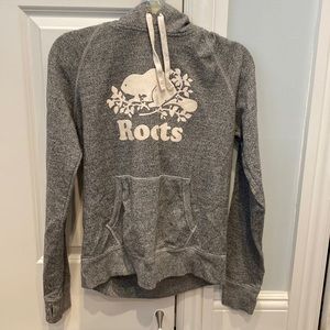 Roots Grey Sweatshirt!!! Size medium!